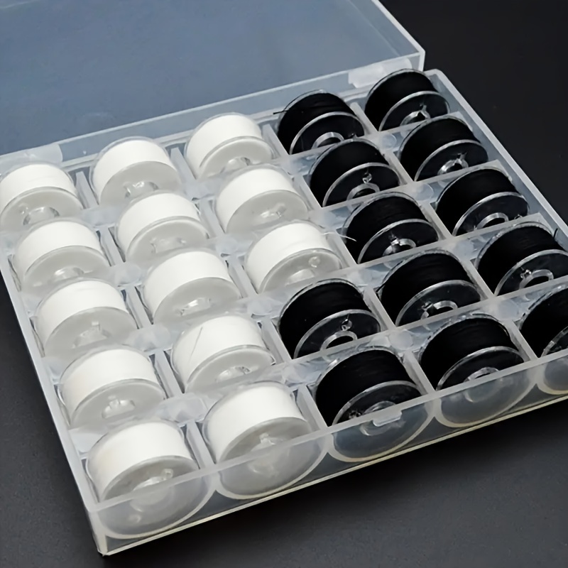 Craft Embellishment Storage - 25/pçs/caixa linha de costura ferida, ferramentas