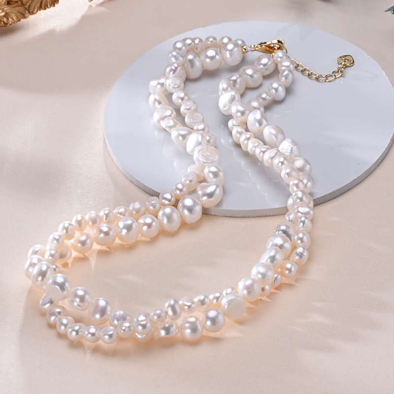 Pearl Trim Chain - Hengsheng barroco de água doce 5-6mm
