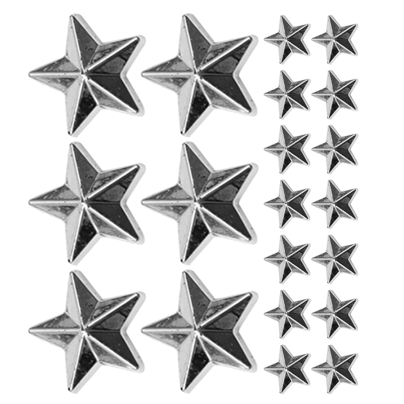 Craft Embellishments - 300 Peças de Enfeites de Estrela