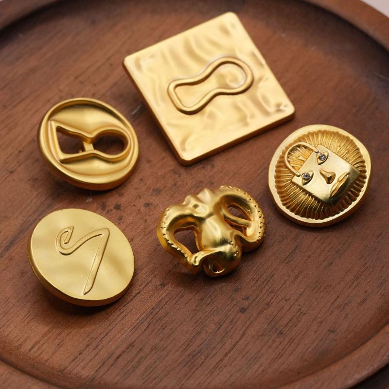 Botão de Metal Vintage em Form - Craft Embellishments avaliação e preço