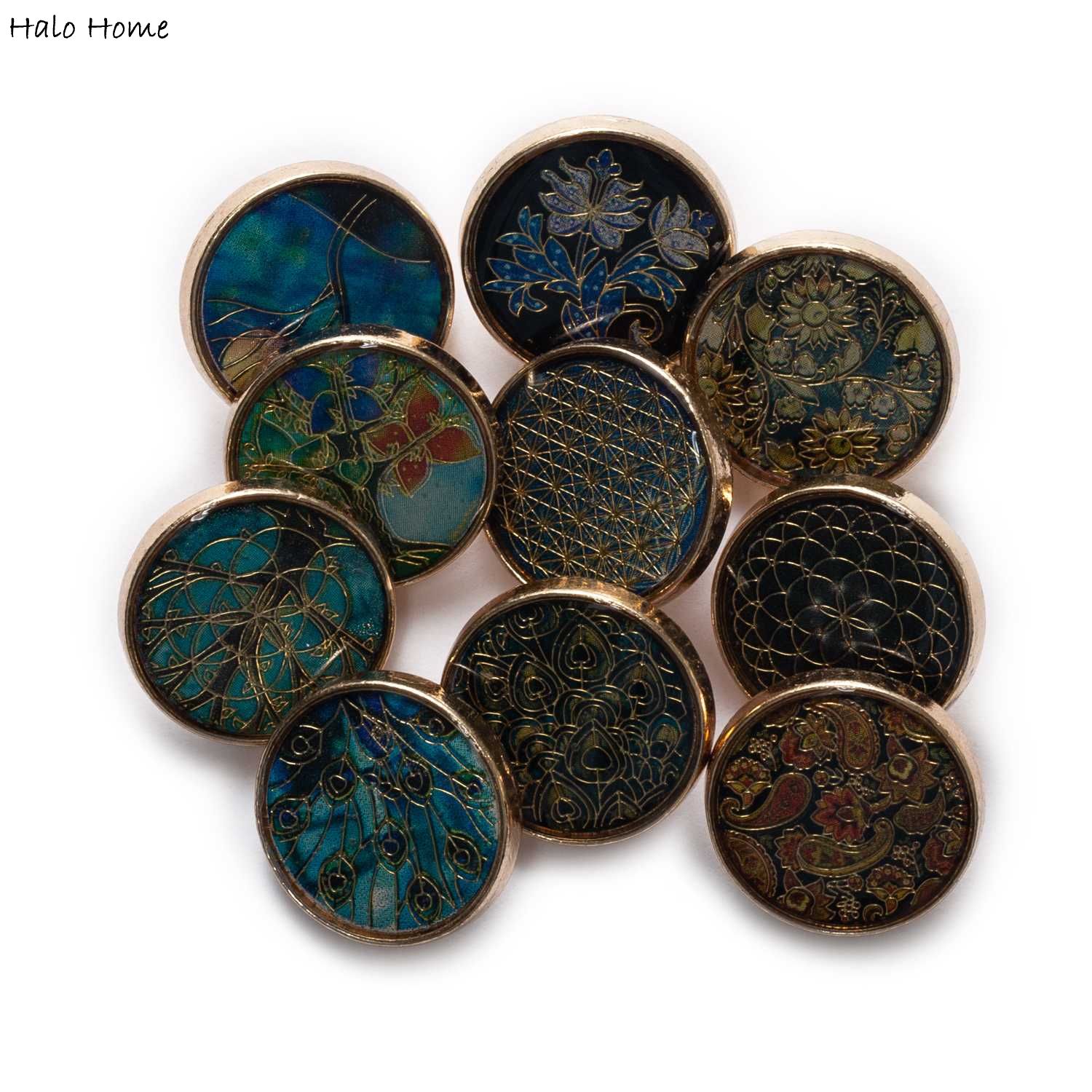 5 pçs retro tempo gem ouro des - Embellishments For Scrapbooking avaliação e preço