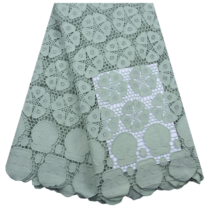 Tecido de Renda Guipure Africa - Crystal Mesh Fabric avaliação e preço