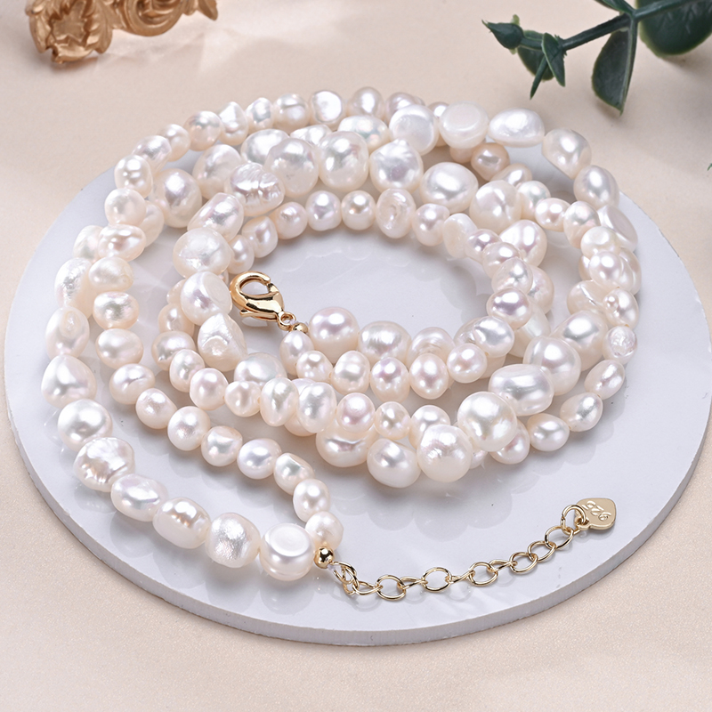 Hengsheng barroco de água doce - Pearl Trim Chain avaliação e preço