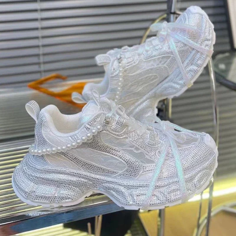 Tênis de Alta Qualidade para M - Crystal Mesh Fabric avaliação e preço