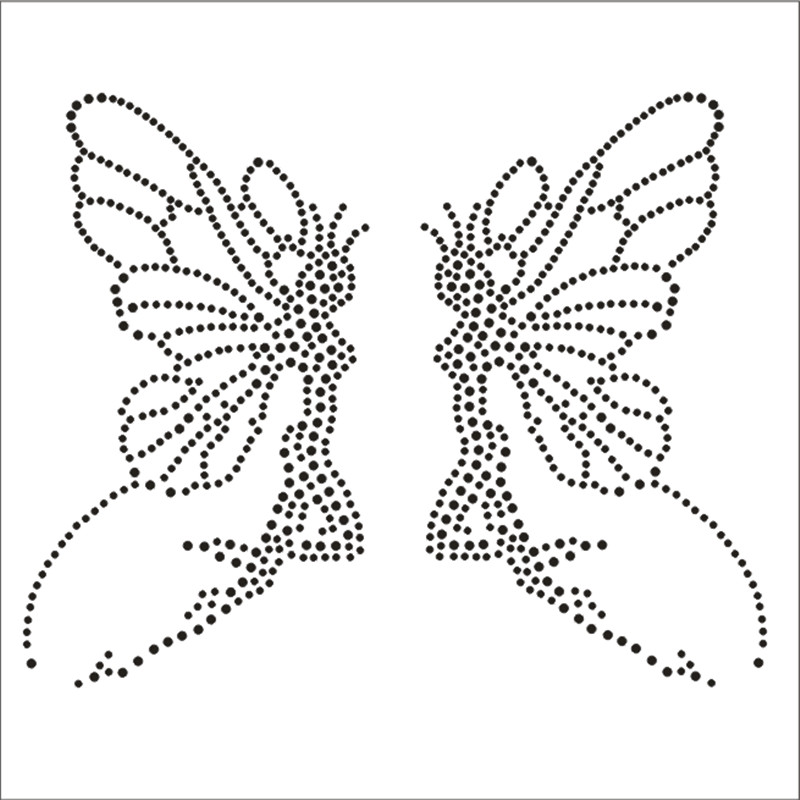 O motivo de strass projeta o f - Hotfix Rhinestone Sheet avaliação e preço